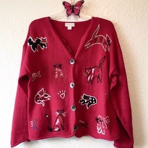 Northern Isles • crazy cats sweater